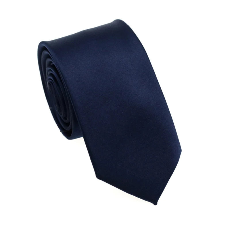 Cravate Homme Bleu Marine – Jacquard Imperméable, Élégante & Tendance