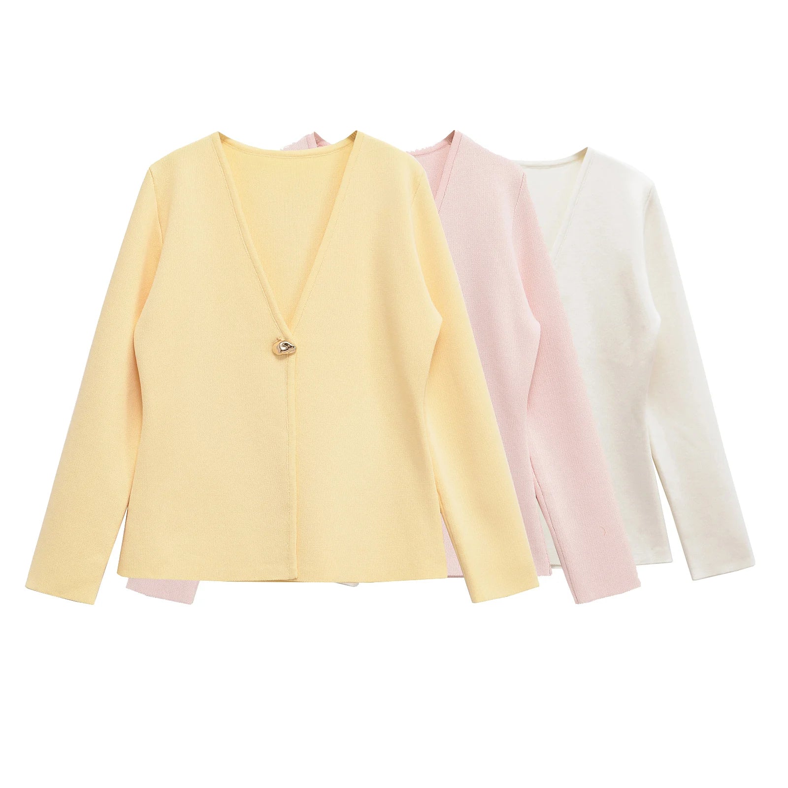 Cardigan Femme Printemps – Col V Ouvert Léger - Vestico