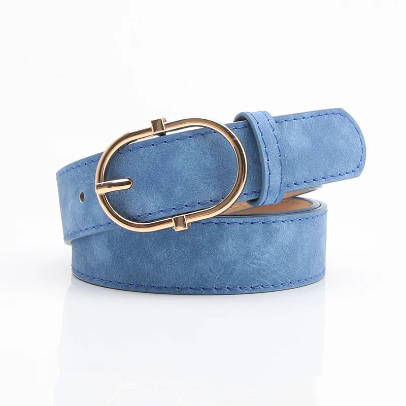 Ceinture Femme en PU – Boucle à Ardillon, 106 cm & Style Tendance