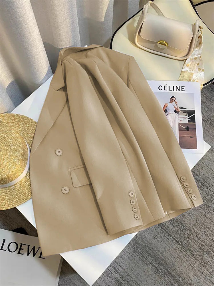 Blazer Femme Casual Office – Veste à Manches Longues Chic - Vestico