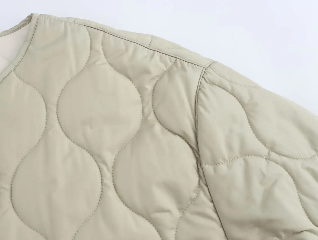 Veste Femme Zippée Décontractée – Manches Longues Coupe Ample