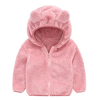 1 2 3 4 5 Years Girls Jacket Spring Autumn Dots Double Sided Fashion Princess Windbreaker Hooded Zipper Baby Coat Kids Clothes - Vestico