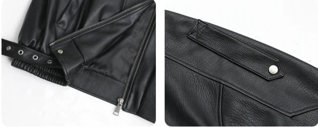 Veste Femme Similicuir – Col Rétro Chic - Vestico