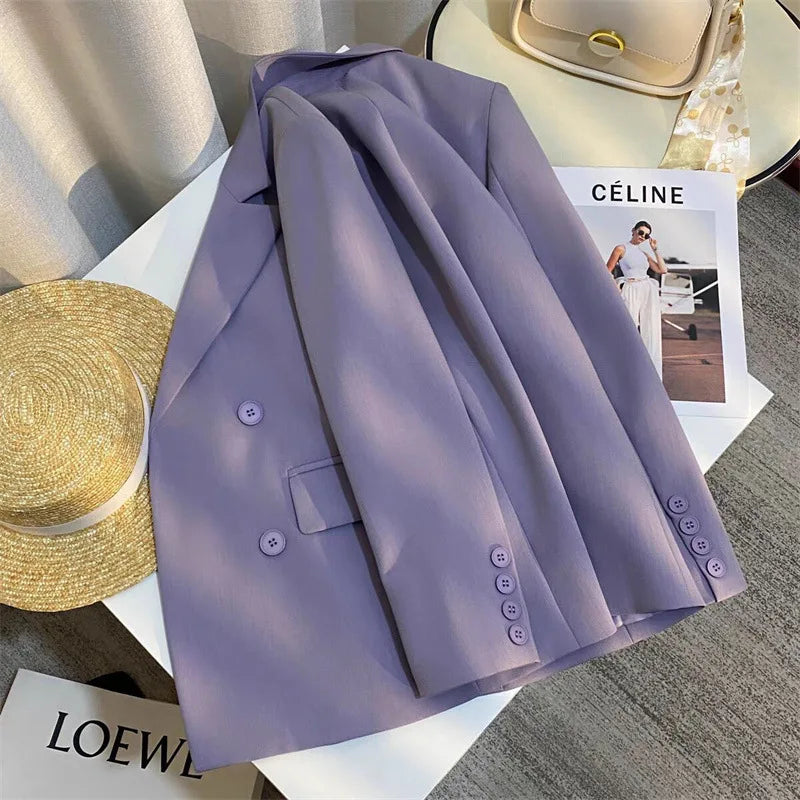 Blazer Femme Casual Office – Veste à Manches Longues Chic - Vestico