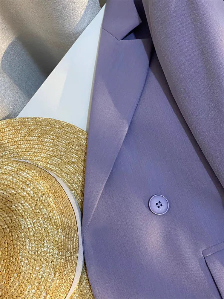 Blazer Femme Casual Office – Veste à Manches Longues Chic - Vestico