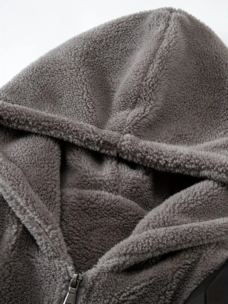 Veste Homme Hiver Imperméable avec Capuche Amovible – Coupe Casual et Chaude - Vestico