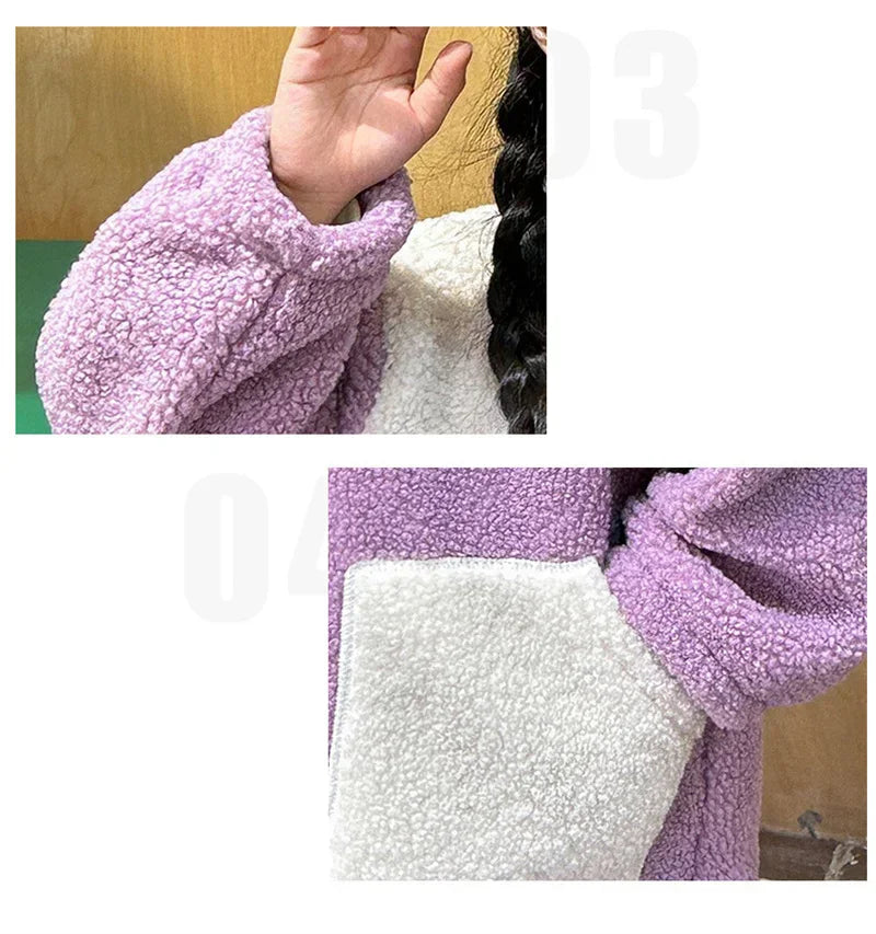 Veste Enfant Doublée Laine d’Agneau – Douceur & Chaleur d’Hiver (3 à 12 Ans) - Vestico