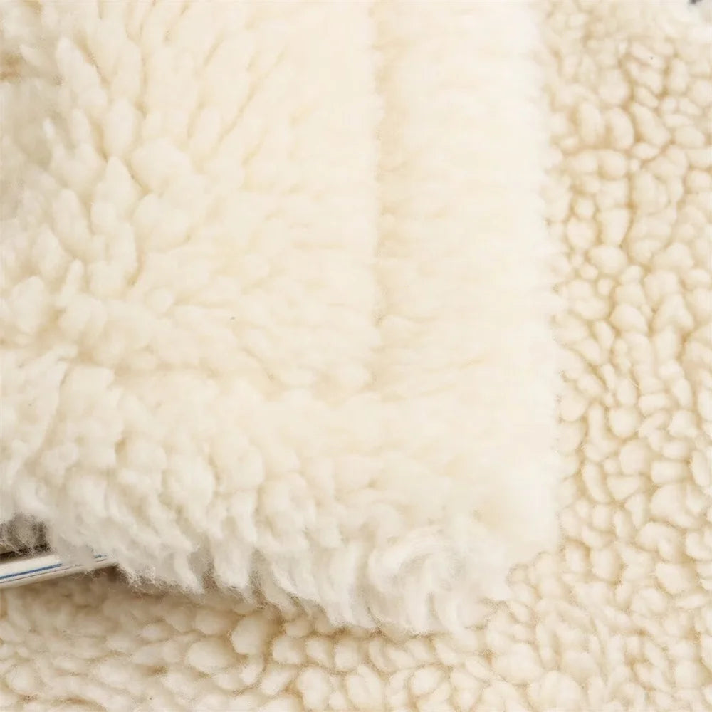 Veste Motard Femme Effet Fourrure – Style Automne - Vestico