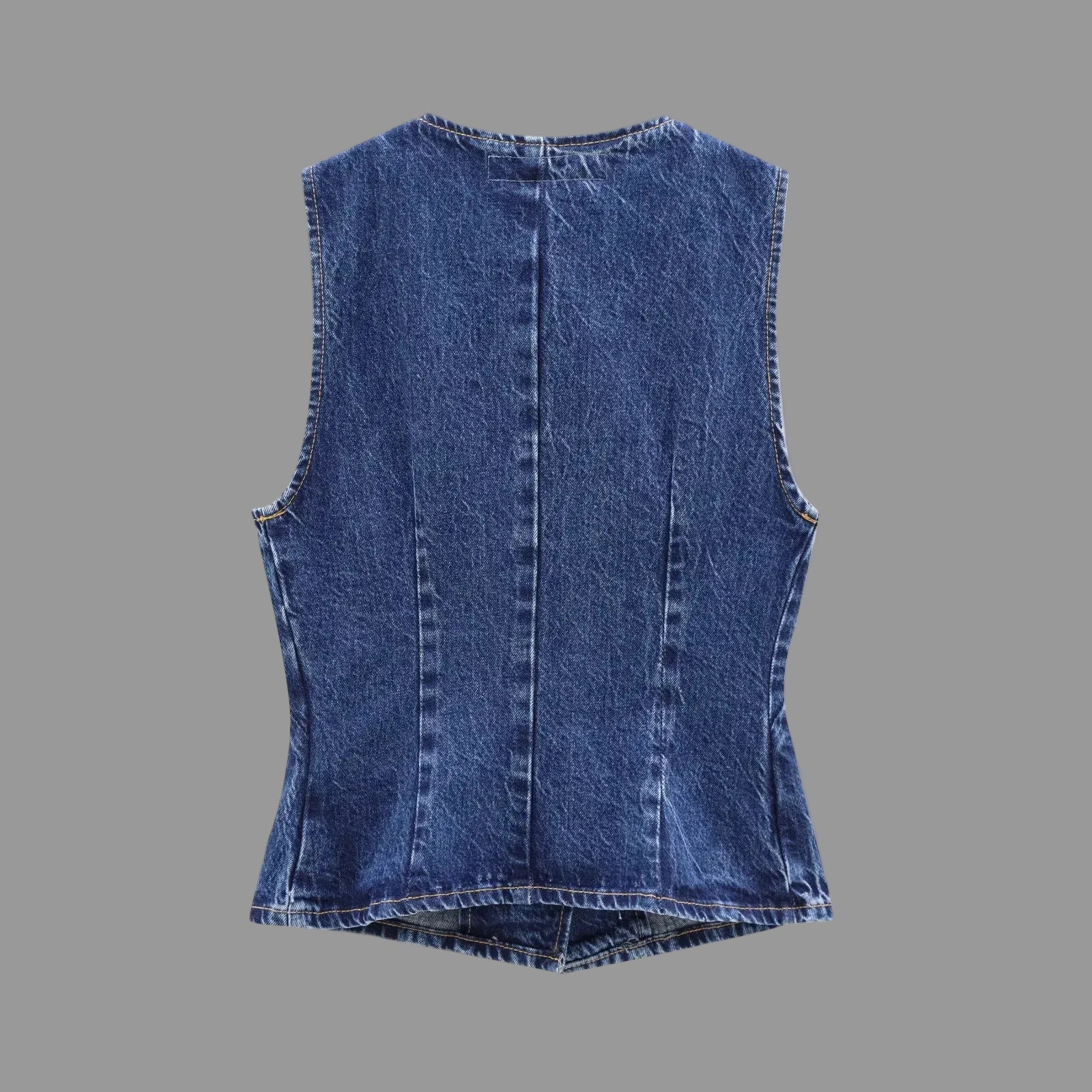 Gilet Femme en Jean – Sans Manches, Style Streetwear 2025 - Vestico