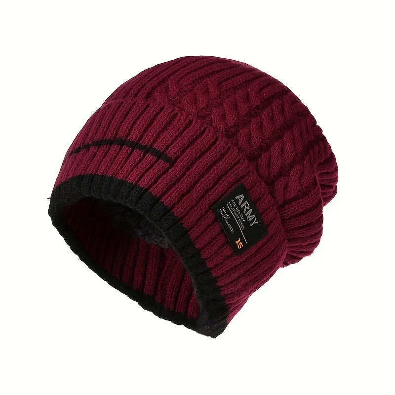 Bonnet Unisexe en Maille – Épais, Chaud & Style Casual - Vestico
