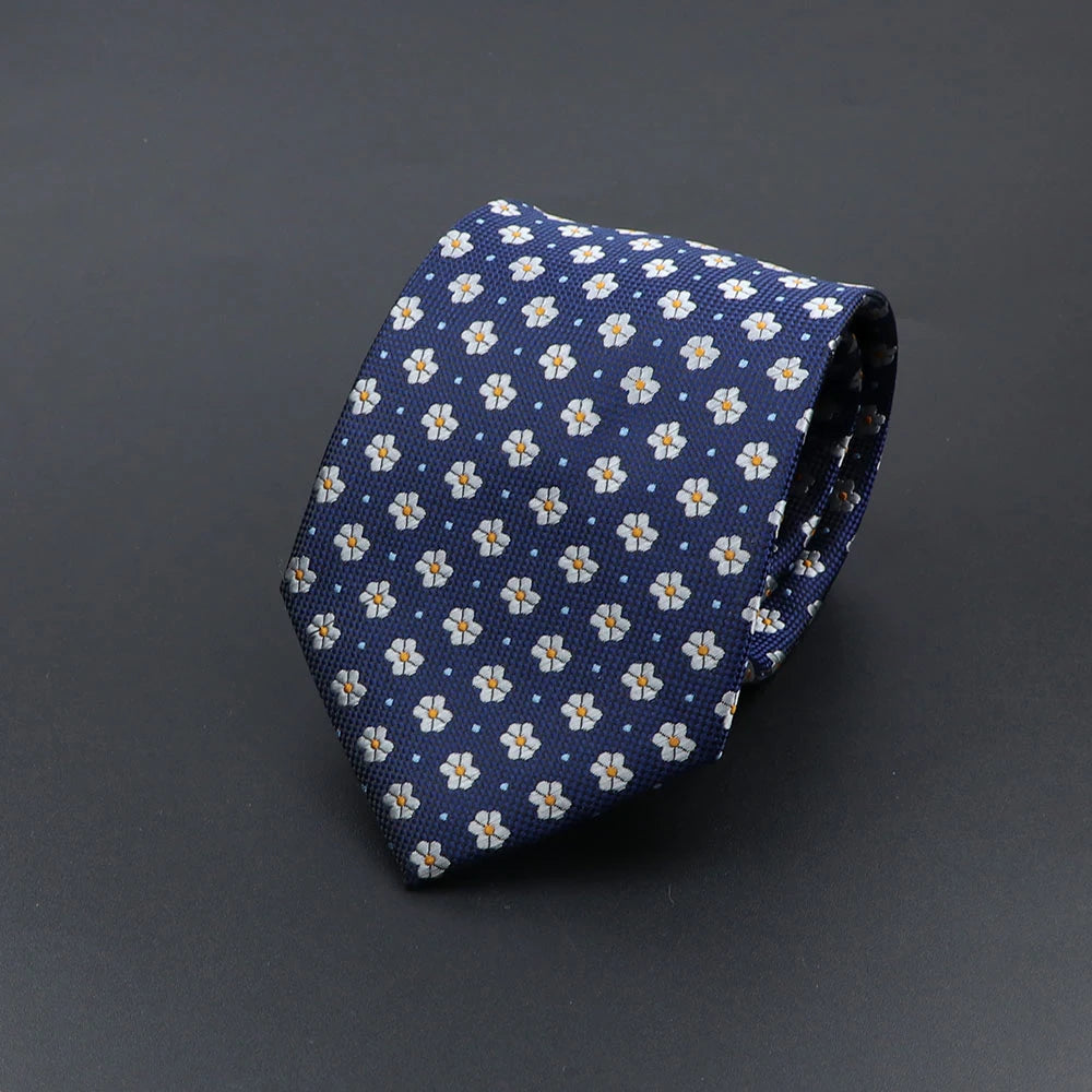 Cravate Homme Imprimée – Motifs Chiens, Rayures & Style Élégant