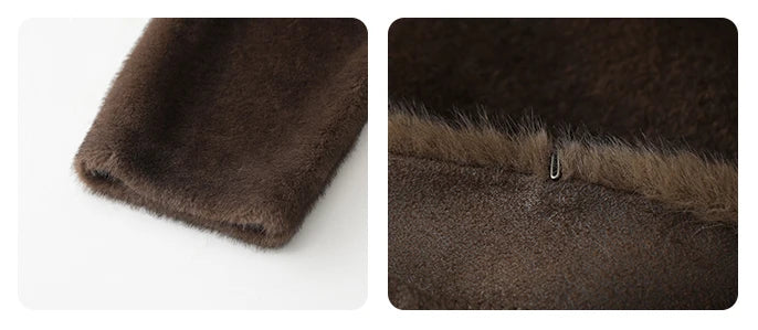 Veste femme ample à col V – manteau chaud style casual automne hiver