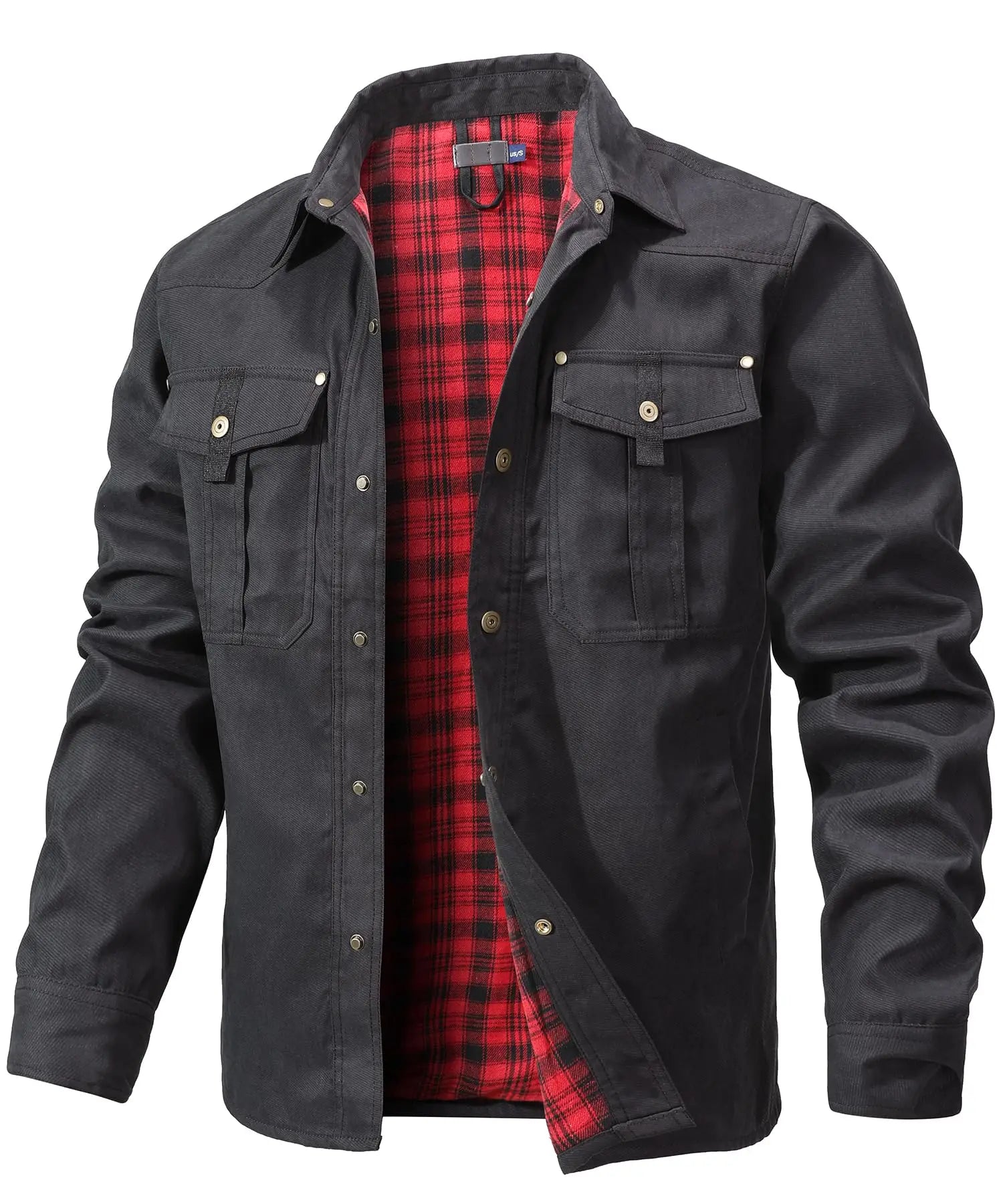 Veste Chemise Homme Printemps – Style Cowboy Décontracté à Boutons Pression - Vestico