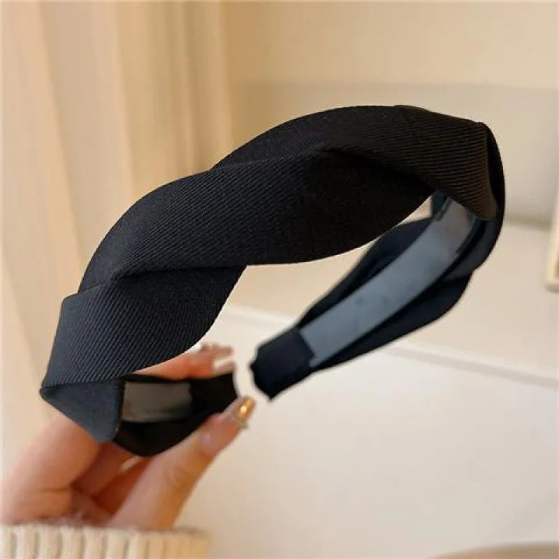 Bandeau Femme Imprimé – Large, Élastique & Style Vintage