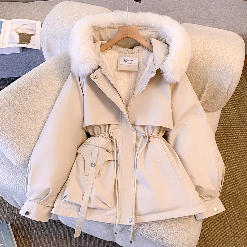 Parka Longue Ouatinée à Capuche – Chaude & Douce pour l’Hiver - Vestico