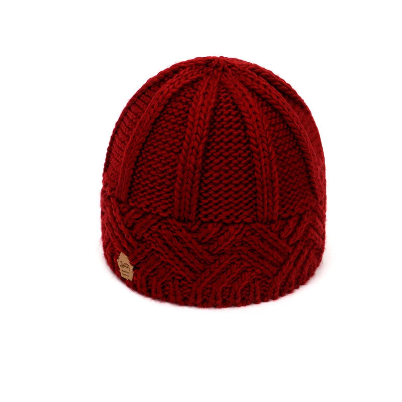 New European and American Retro Knitted Hats for Men and Women Autumn and Winter Knitted Hats Warm and Comfortable Hats - Vestico