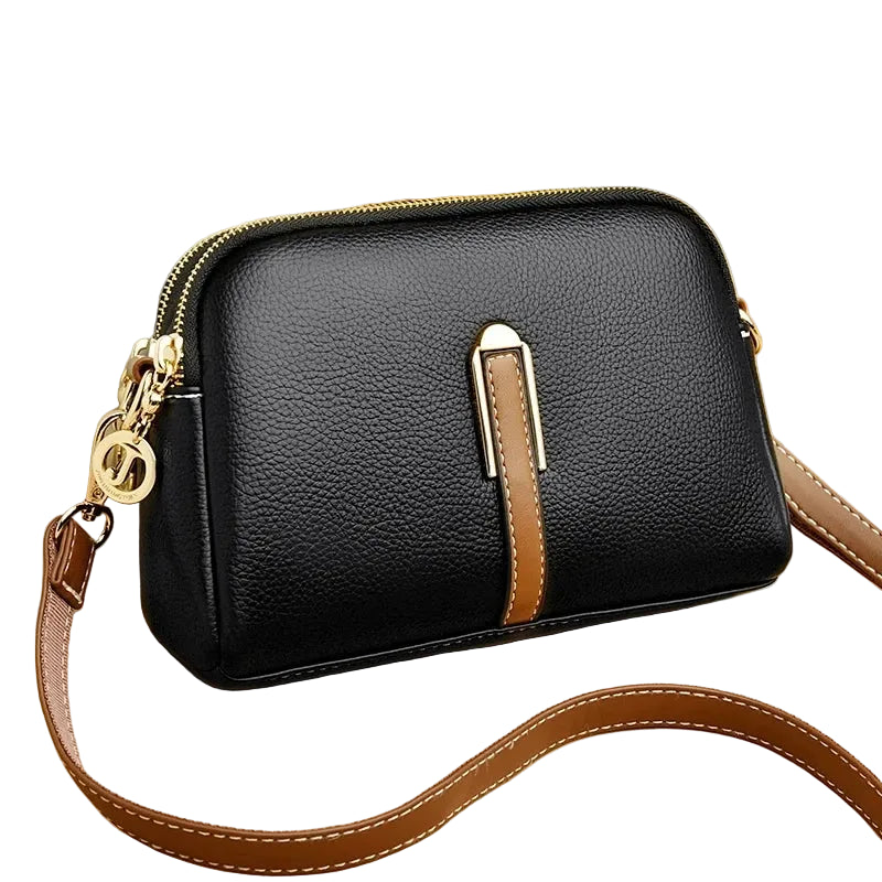 Sac Bandoulière Femme en Cuir Véritable – Élégant, Compact & Raffiné