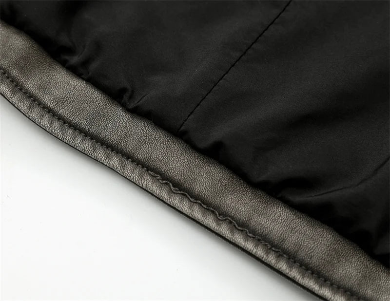 Veste Courte Femme – Simili cuir Vintage avec Ceinture - Vestico