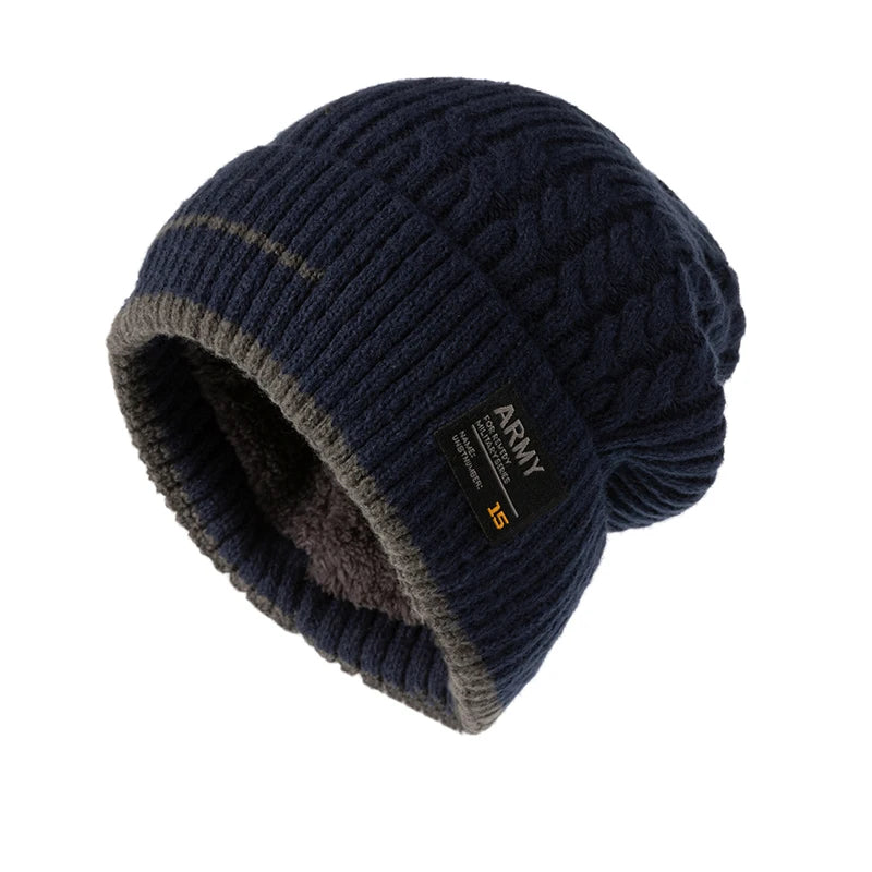Bonnet Unisexe en Maille – Épais, Chaud & Style Casual - Vestico