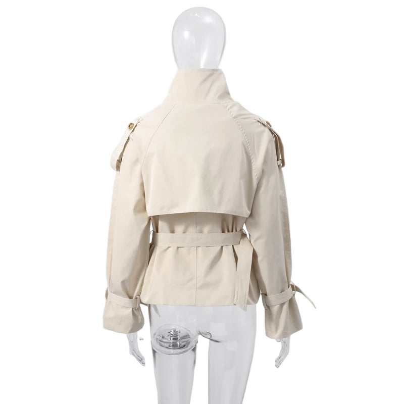 Manteau Ceinturé Chic Femme - Vestico