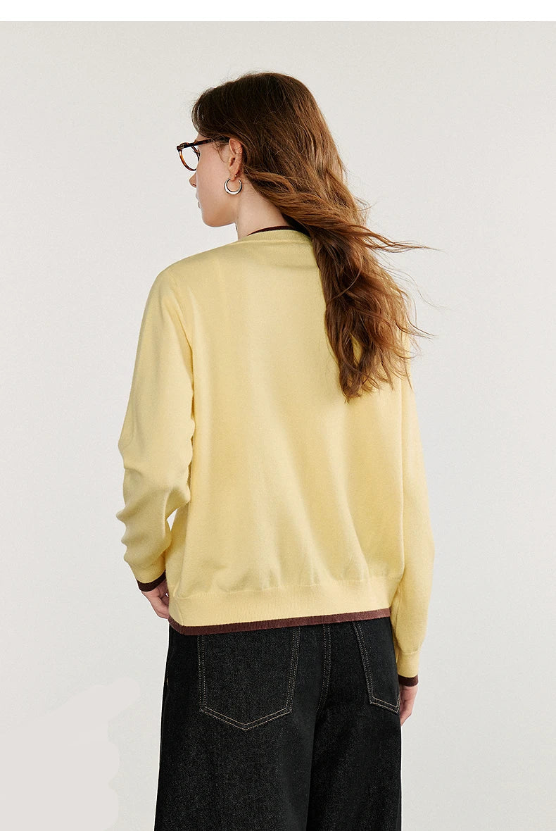 Cardigan Femme Vert Brodé – Élégance Automne/Hiver - Vestico