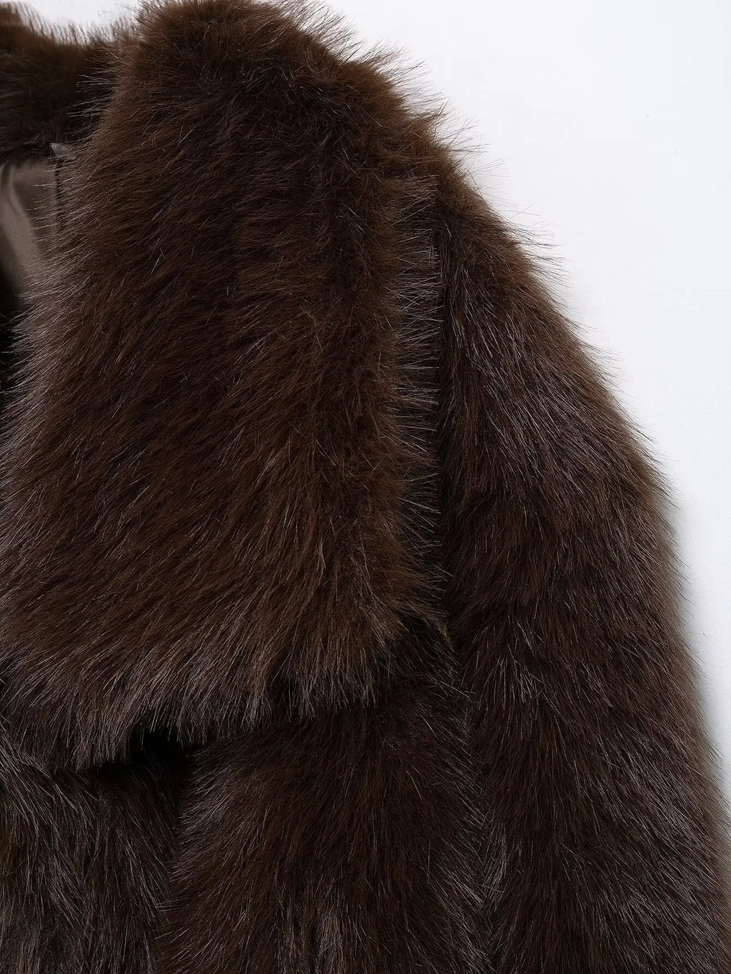 Veste Femme Automne-Hiver – Manteau Épais en Fourrure Synthétique - Vestico