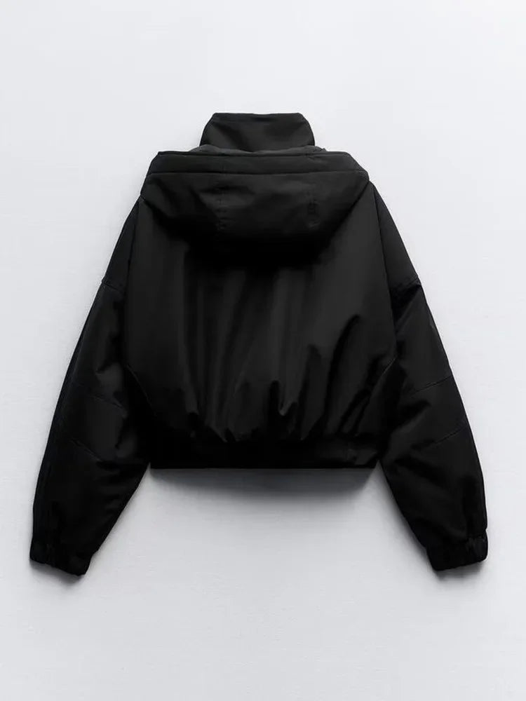 Veste Courte à Capuche Femme – Printemps/Automne - Vestico