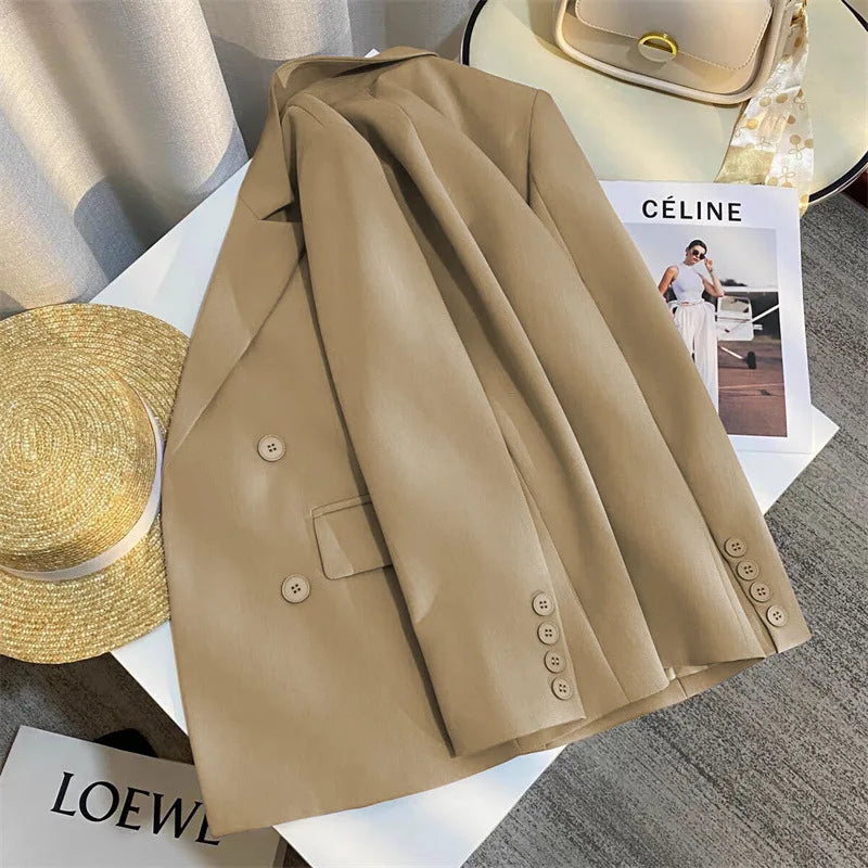 Blazer Femme Casual Office – Veste à Manches Longues Chic - Vestico