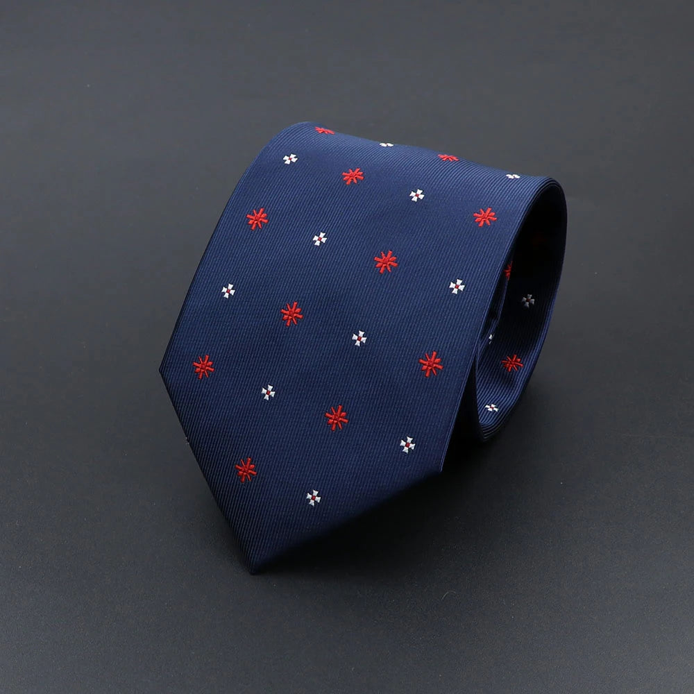 Cravate Homme Imprimée – Motifs Chiens, Rayures & Style Élégant