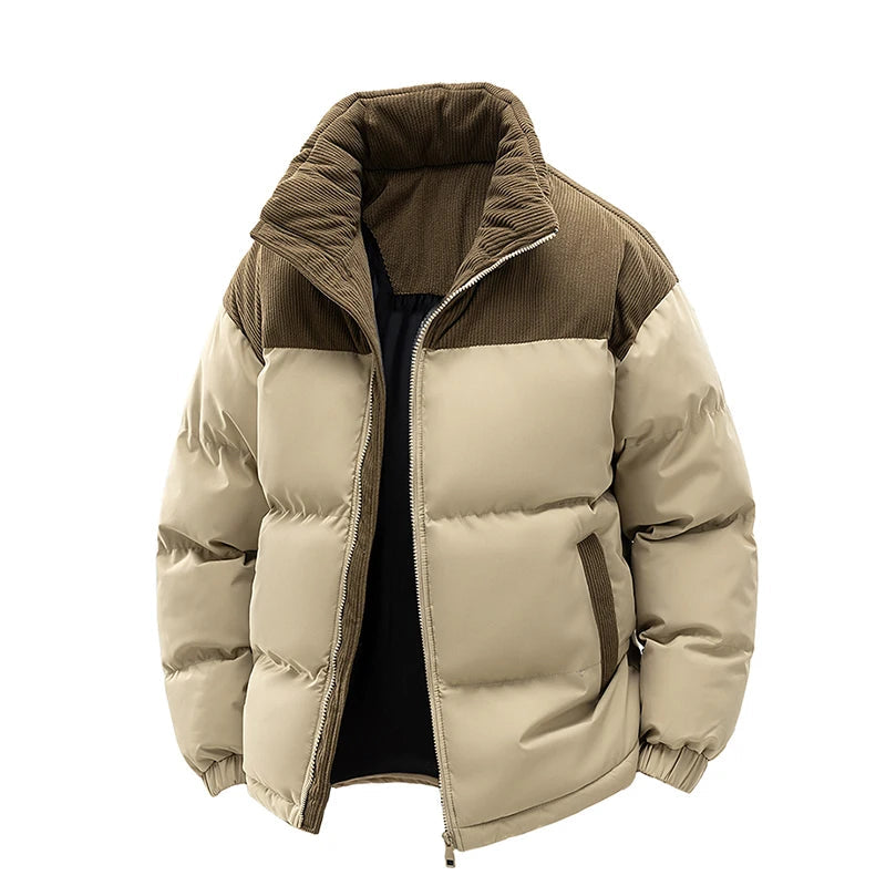 Veste Homme à Capuche Amovible – Coupe-Vent Chaude Automne/Hiver - Vestico
