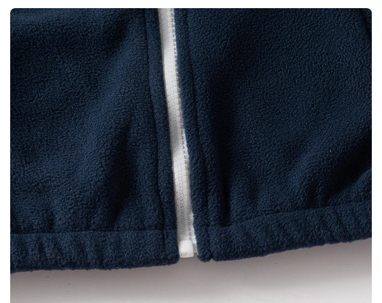 Veste Chaude Garçon à Capuche – Bicolore et Doublée Polaire (7 à 12 ans) - Vestico