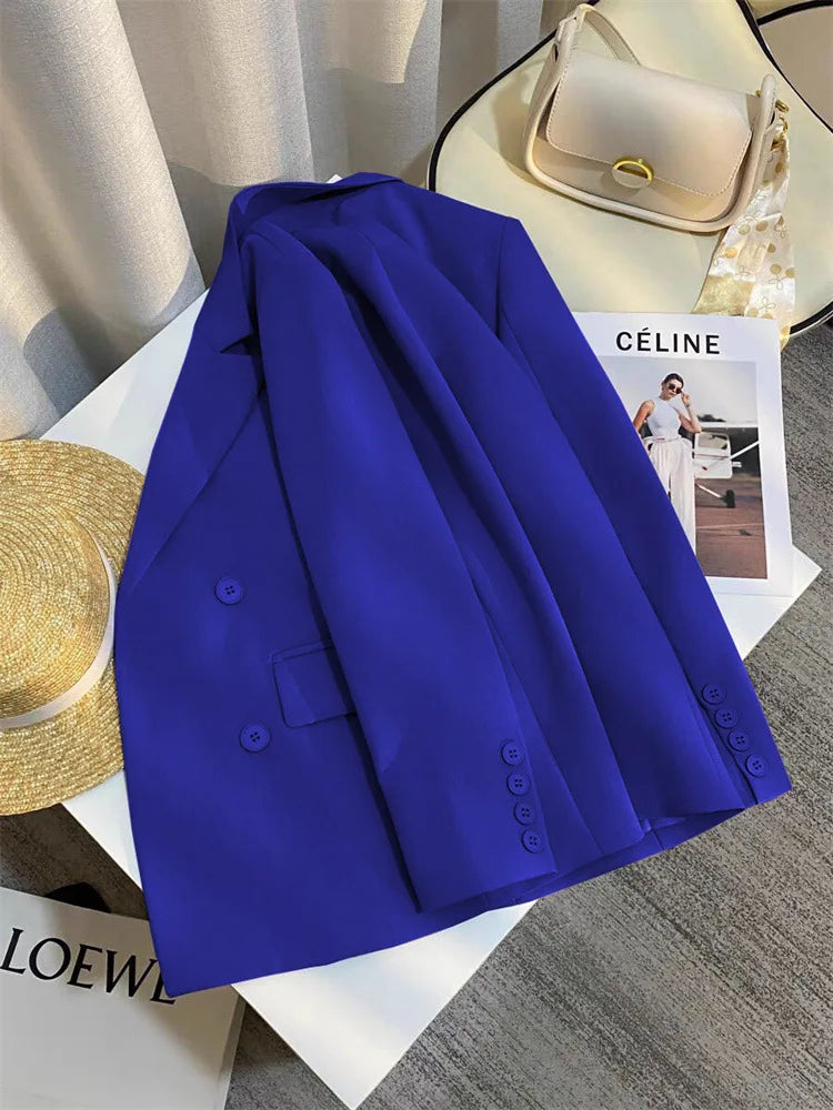 Blazer Femme Casual Office – Veste à Manches Longues Chic - Vestico