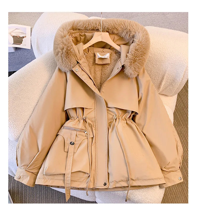 Parka Longue Ouatinée à Capuche – Chaude & Douce pour l’Hiver - Vestico