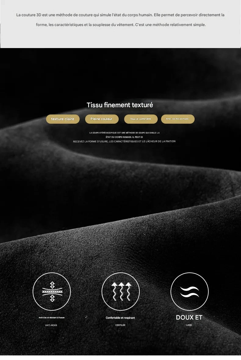 Veste Homme en Similicuir – Style Coréen Slim avec Col Fourrure - Vestico