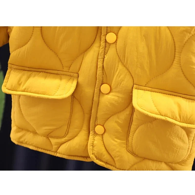 New Autumn Winter Fashion Baby Boys Clothes Children Girl Solid Casual Cotton Coat Toddler Costume Infant Jacket Kids Sportswear - Vestico