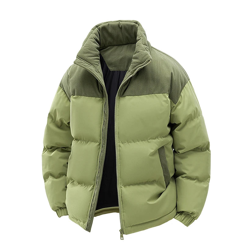 Veste Homme à Capuche Amovible – Coupe-Vent Chaude Automne/Hiver - Vestico