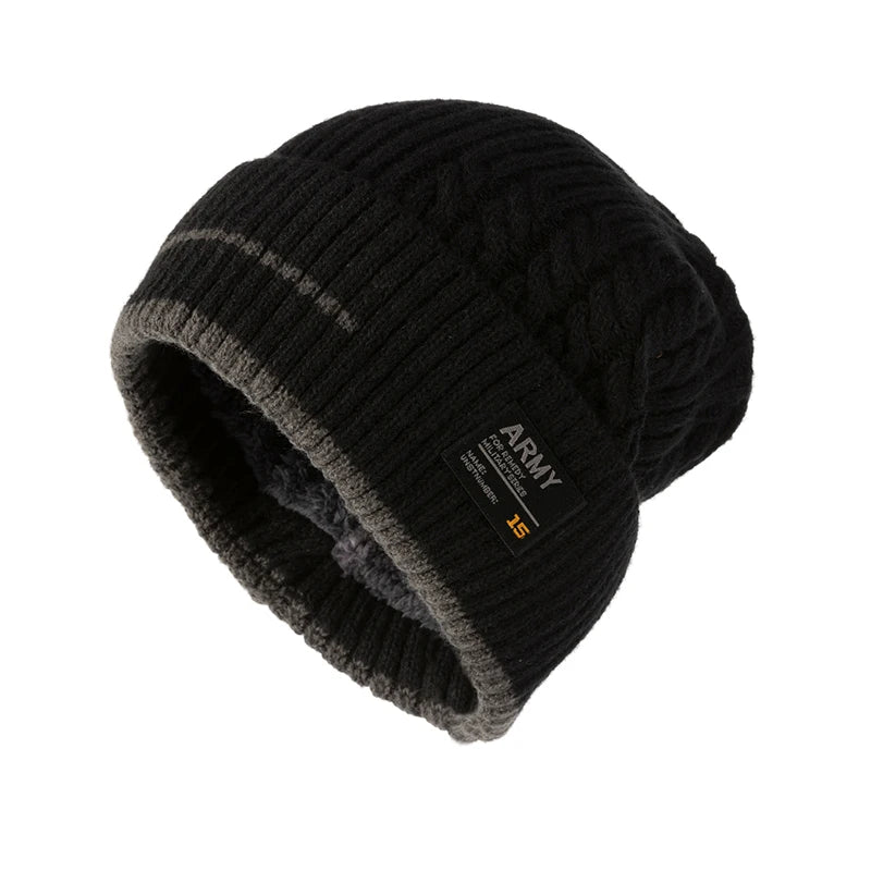 Bonnet Unisexe en Maille – Épais, Chaud & Style Casual - Vestico