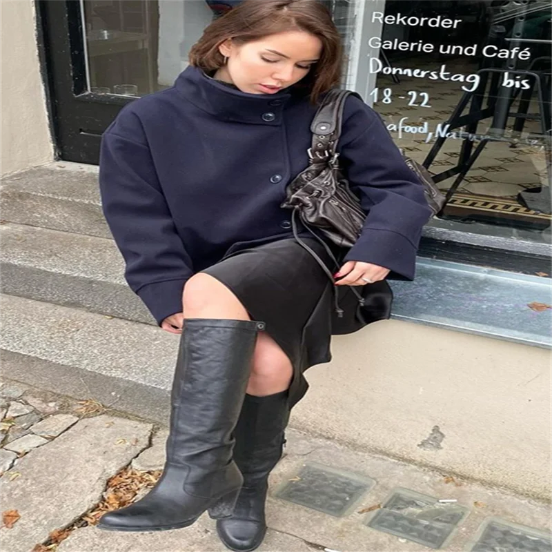 Veste Vintage Femme – Double Boutonnage & Streetwear 2025 - Vestico