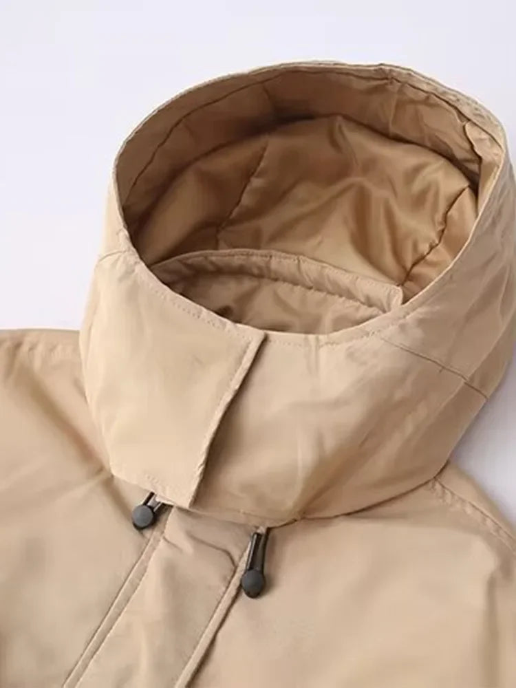 Veste Courte à Capuche Femme – Printemps/Automne - Vestico