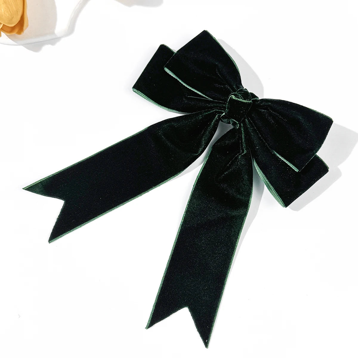 Barrette Femme en Velours – Nœud Élégant & Style Vintage