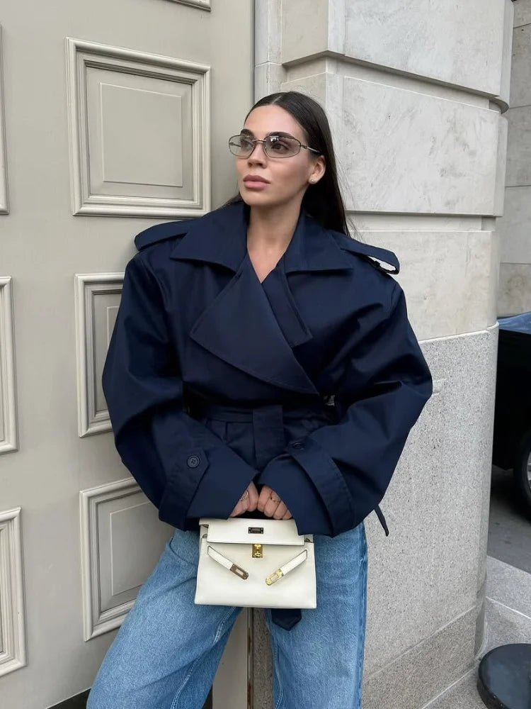 Trench Femme Ceinturé – Chic Bureau 2025 - Vestico