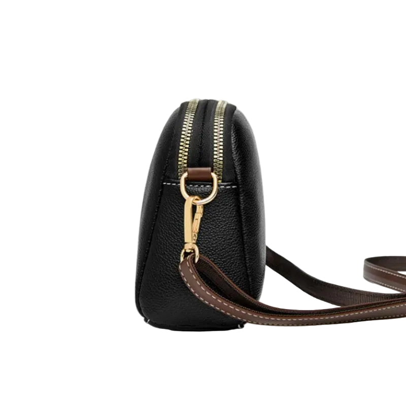 Sac Bandoulière Femme en Cuir Véritable – Élégant, Compact & Raffiné
