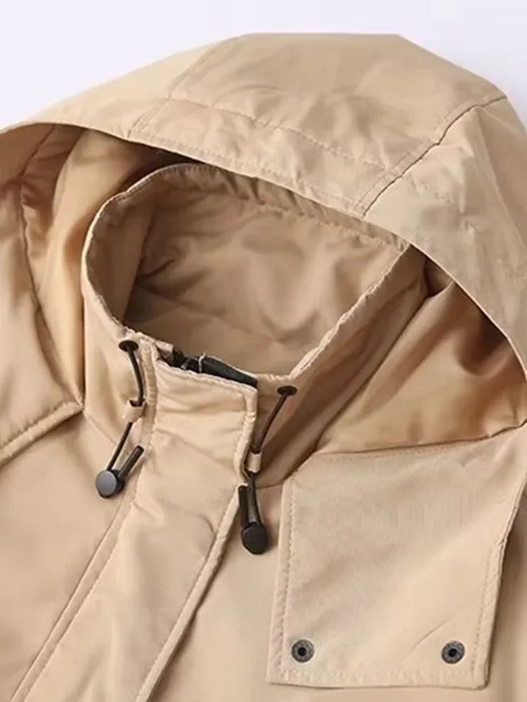 Veste Courte à Capuche Femme – Printemps/Automne - Vestico