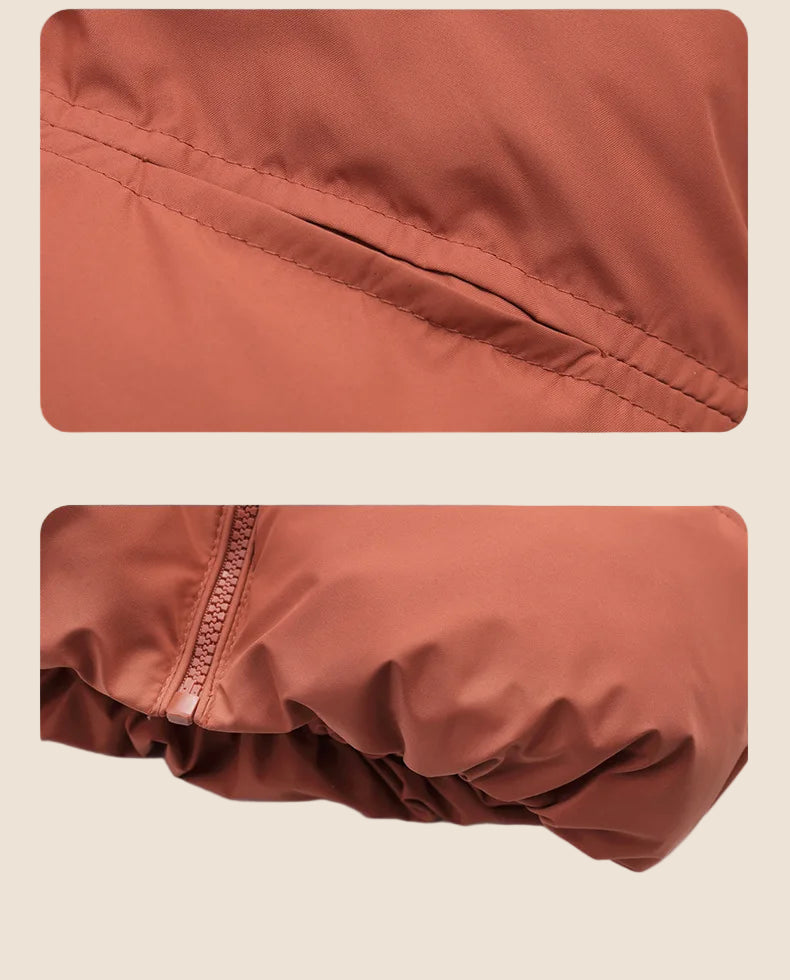 Autumn Winter Kid Thicken Fashion Cotton Coat Boy Children Solid Cardigan Hooded Long Sleeve Tops Girl Baby Warm Casual Jacket - Vestico