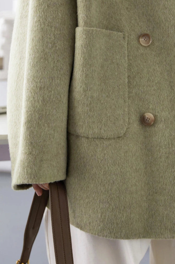 Manteau Laine Femme – Double Face Élégance - Vestico