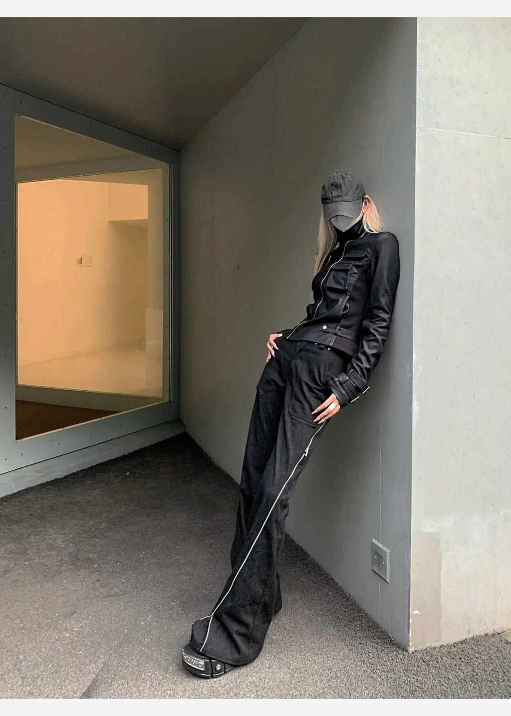 Veste Noire Femme – Simili cuir Court & Design - Vestico