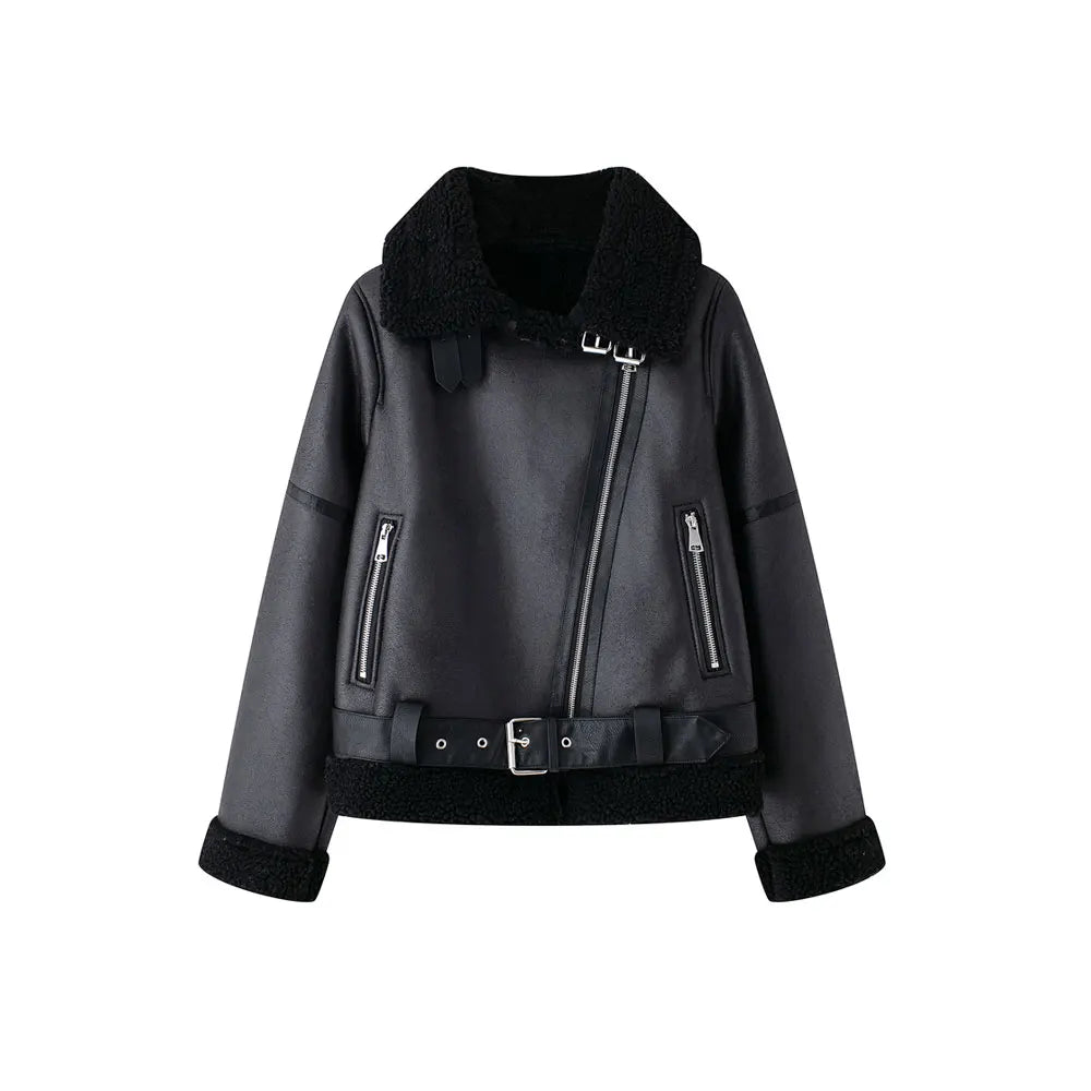 Veste Suédine Femme – Hiver Chic & Chaud - Vestico