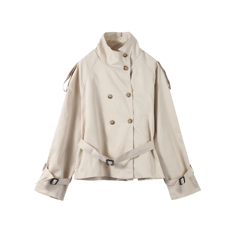 Manteau Ceinturé Chic Femme - Vestico