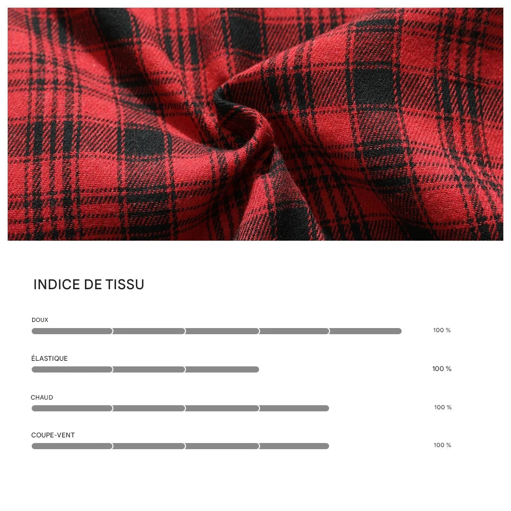 Veste Chemise Homme Printemps – Style Cowboy Décontracté à Boutons Pression - Vestico