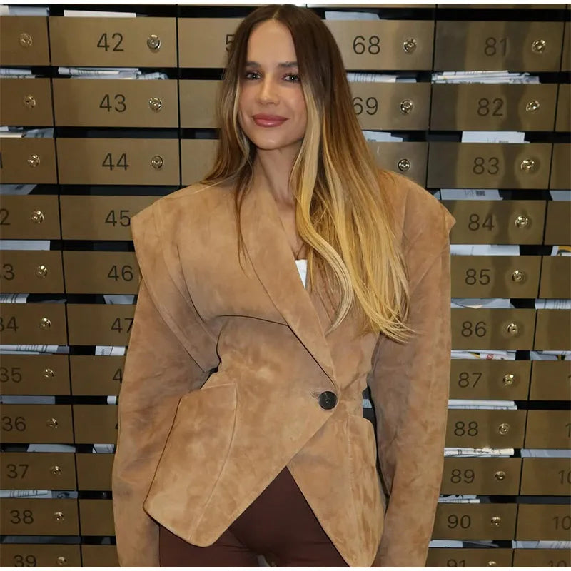 Blazer Femme Ceinturé – Chic & Élégant - Vestico